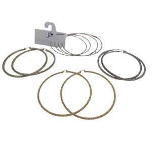 Set 5 Beautiful Hoop EarringWomens